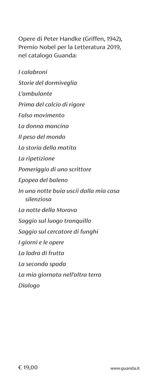 La ballata dell'ultimo ospite - Peter Handke - 3