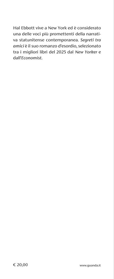 Segreti tra amici - Hal Ebbott - 3