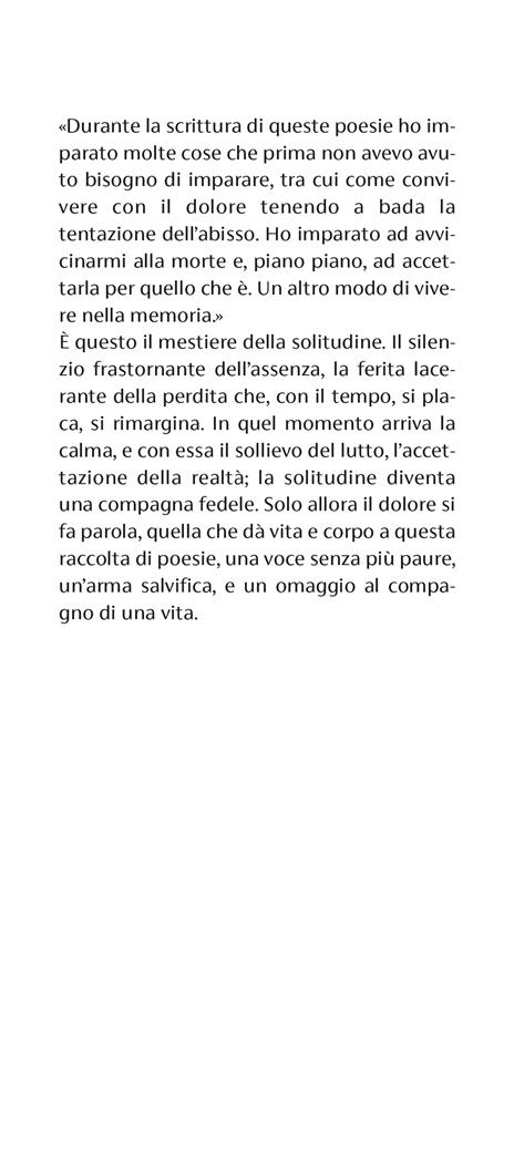 Il mestiere della solitudine - Carmen Yáñez - 2