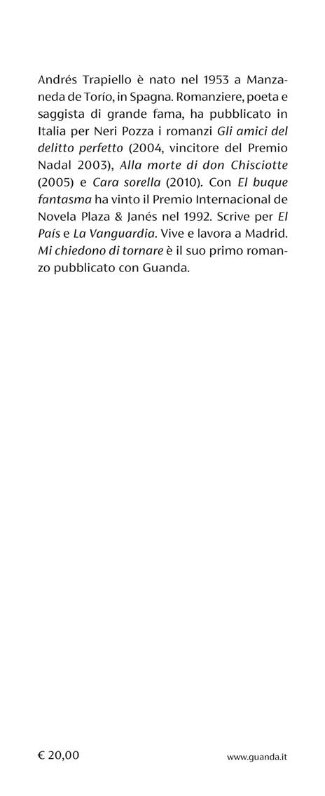 Mi chiedono di tornare - Andrés Trapiello - 3