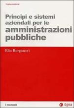 Principi e sistemi aziendali per le amministrazioni pubbliche