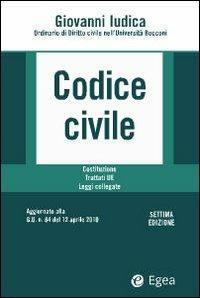 Codice civile 2010. Costituzione. Trattati UE. Leggi collegate. Con CD-ROM - Giovanni Iudica - copertina