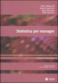 Statistica per manager - copertina
