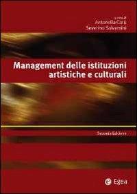 Management delle istituzioni artistiche e culturali - copertina