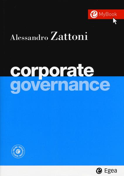 Corporate governance. Con aggiornamento online - Alessandro Zattoni - copertina