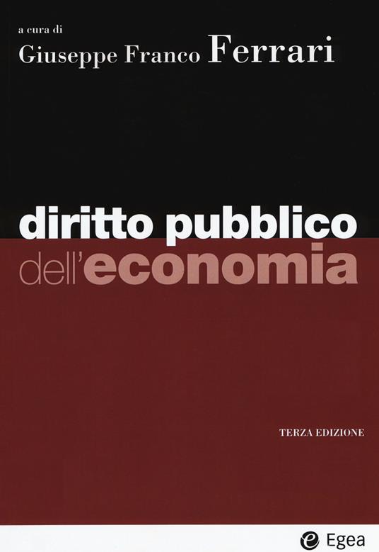 Diritto pubblico dell'economia - copertina
