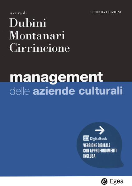 Management delle aziende culturali - copertina