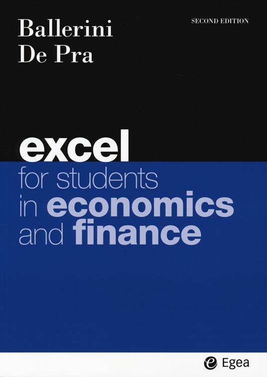 Excel for students of economics and finance - Massimo Ballerini,Maurizio De Pra - copertina