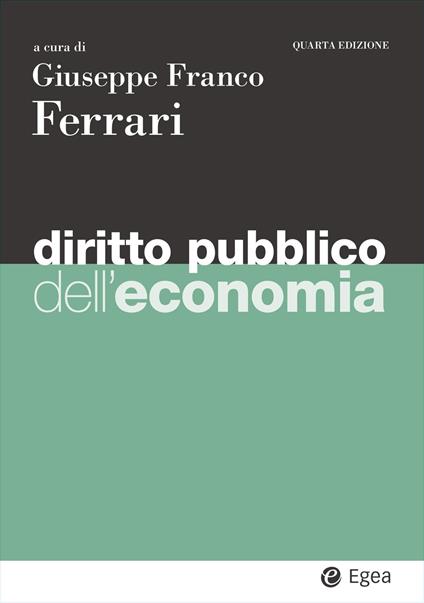 Diritto pubblico dell'economia - copertina