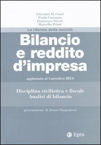 Bilancio e reddito d'impresa. Aggiornato al correttivo IRES. Disciplina civilistica e fiscale. Analisi di bilancio - copertina