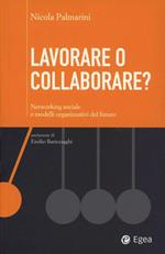 Lavorare o collaborare? Networking sociale e modelli organizzativi de l futuro