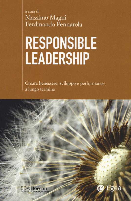 Responsible leadership. Creare benessere, sviluppo e performance a lungo termine - copertina