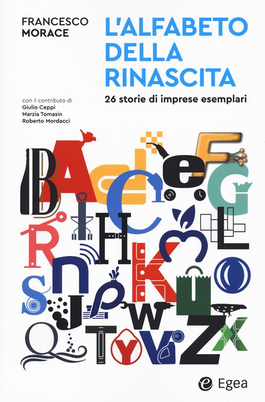 Copertina libro L'alfabeto della rinascita: 26 storie di imprese esemplari