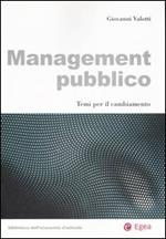 Management pubblico. Temi per il cambiamento