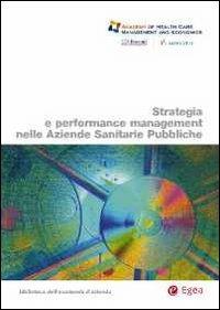 Strategie e performance management nelle aziende sanitarie pubbliche - copertina