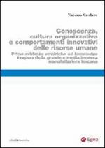 Conoscenza, cultura organizzativa e comportamenti innovativi delle risorse umane