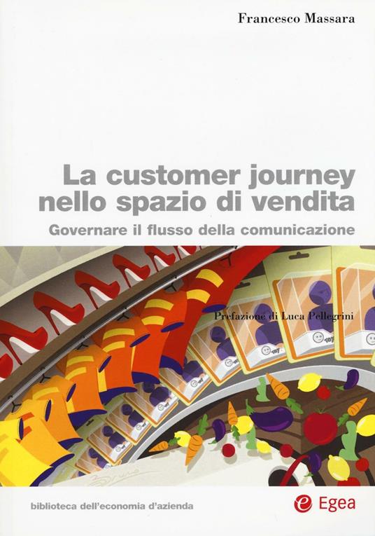 La customer journey nello spazio di vendita. Governare il flusso della comunicazione - Francesco Massara - copertina
