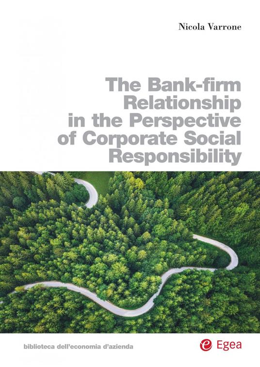 The bank-firm relationship in the perspective of corporate social responsibility - Nicola Varrone - copertina
