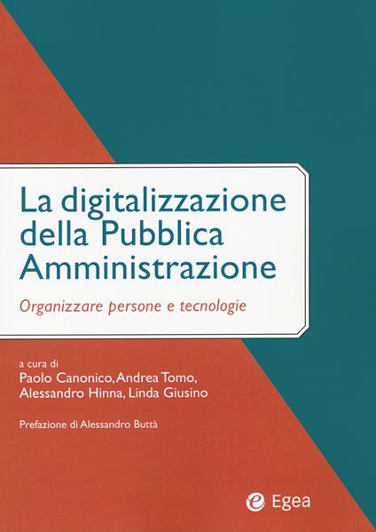 La digitalizzazione della pubblica amministrazione. Organizzare persone e tecnologie - copertina