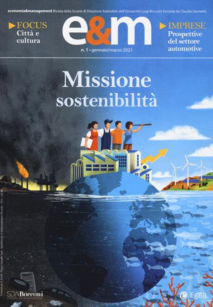 Economia & management (2021). Vol. 1: Missione sostenibilità. - copertina