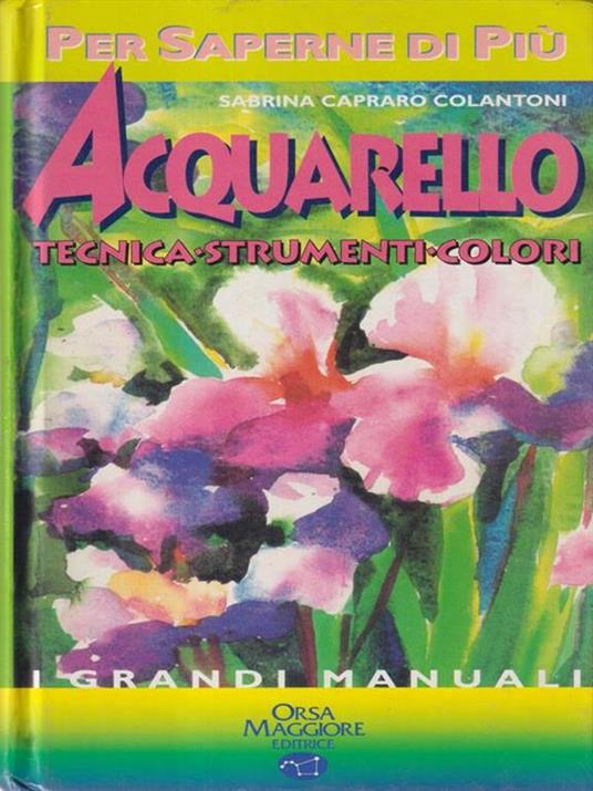 Acquarello - Sabina Capraro Colantuoni - copertina