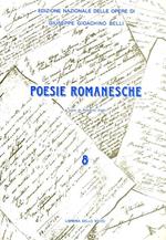 Le poesie romanesche. Vol. 8