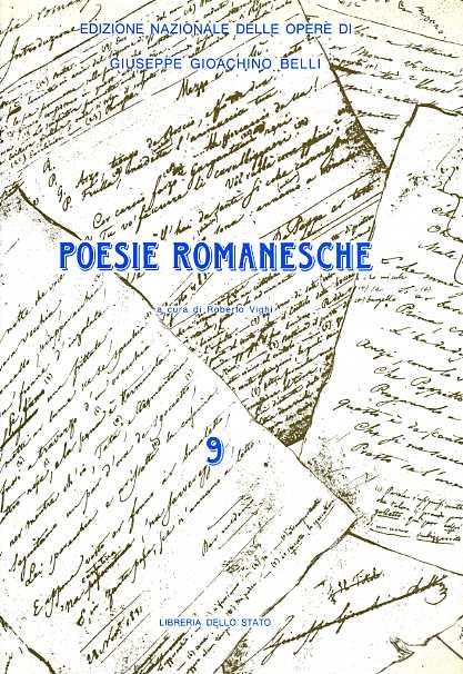 Le poesie romanesche. Vol. 9 - Gioachino Belli - copertina