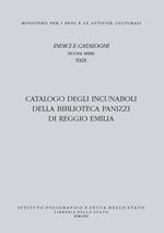 Catalogo degli incunaboli della Biblioteca Panizzi di Reggio Emilia
