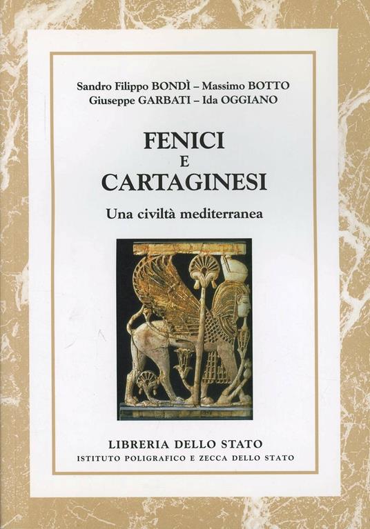 Fenici e cartaginesi. Una civiltà mediterranea - copertina