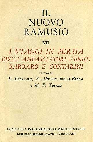 I viaggi in Persia degli ambasciatori veneti Barbaro e Contarini - copertina