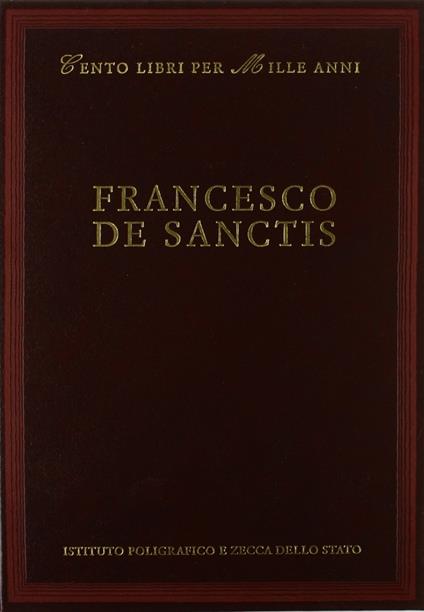 Francesco De Sanctis - Carlo Muscetta - copertina