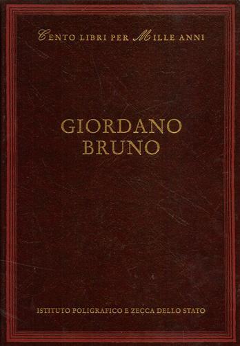 Giordano Bruno - Michele Ciliberto - copertina