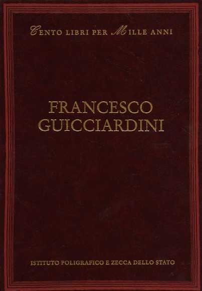 Francesco Guicciardini - Giuseppe Pontiggia - copertina