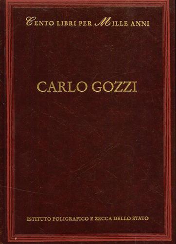 Carlo Gozzi - Ferdinando Taviani - copertina