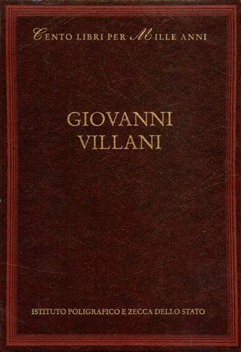 Giovanni Villani - Giuseppe E. Sansone - copertina