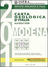 Carta geologica d'Italia alla scala 1:50.000 F° 201. Modena. Con note illustrative. Ediz. illustrata - copertina