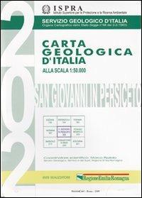 Carta geologica d'Italia 1:50.000 F° 202. S. Giovanni in Persiceto. Con note illustrative - copertina