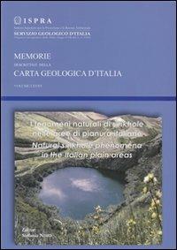 I fenomeni naturali di sinkhole nelle aree di pianura italiane - Stefania Nisio - copertina