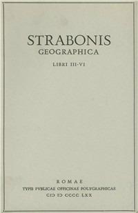 Strabonis geographica. Vol. 2 - Strabone - copertina