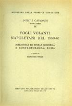 Catalogo dei fogli volanti napoletani del 1860-61
