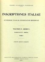 Inscriptiones Italiae. Regio 10ª. Vol. 5\1: Brixia.