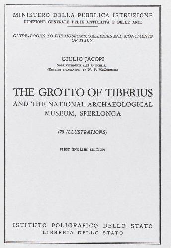 L' Antro di Tiberio ed il Museo archeologico di Sperlonga. Guida. Ediz. inglese - Giulio Jacopi - copertina