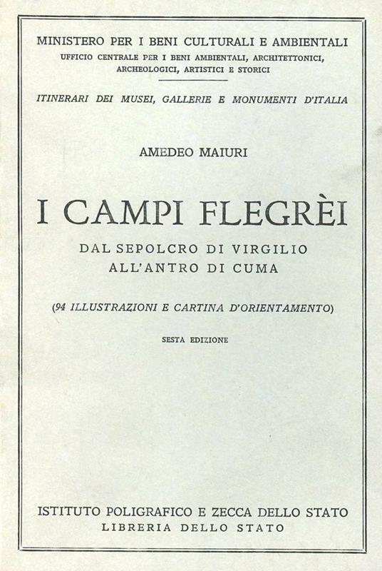 I campi Flegrei - Amedeo Maiuri - copertina