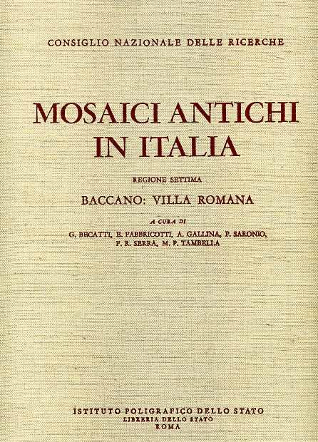 Baccano: villa romana - Giovanni Becatti,Emanuela Fabbricotti - copertina