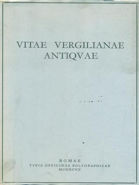 Vitae vergilianae antiquae - 2