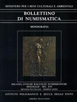 Milano. Civiche raccolte numismatiche. Le medaglie del secolo XVI. Benvenuto Cellini-Pompeo Leoni