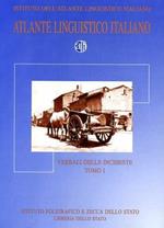 Atlante linguistico italiano: verbali delle inchieste