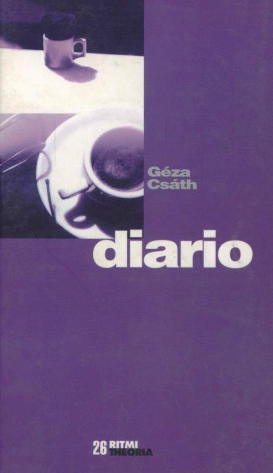 Diario - Géza Csáth - copertina
