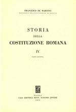 Storia della costituzione romana. Vol. 4/2