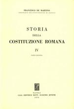 Storia della costituzione romana. Vol. 4\2